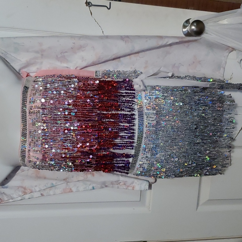 Set of 2 belly dancing skirts